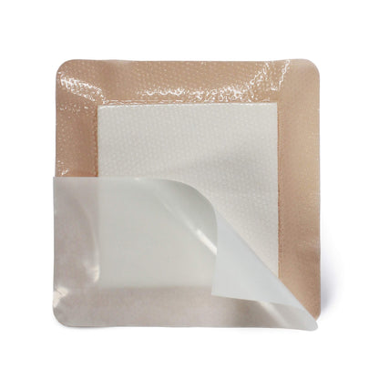 Sterile Silicone Adhesive Bordered Foam Wound Dressing