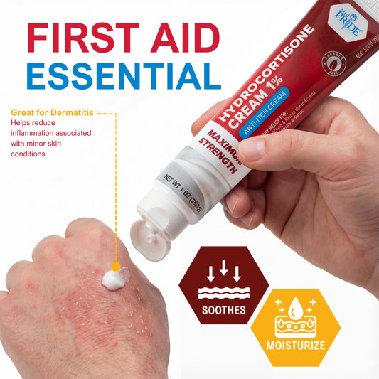Hydrocortisone 1% Anti-Itch Cream – 1 oz Tubes