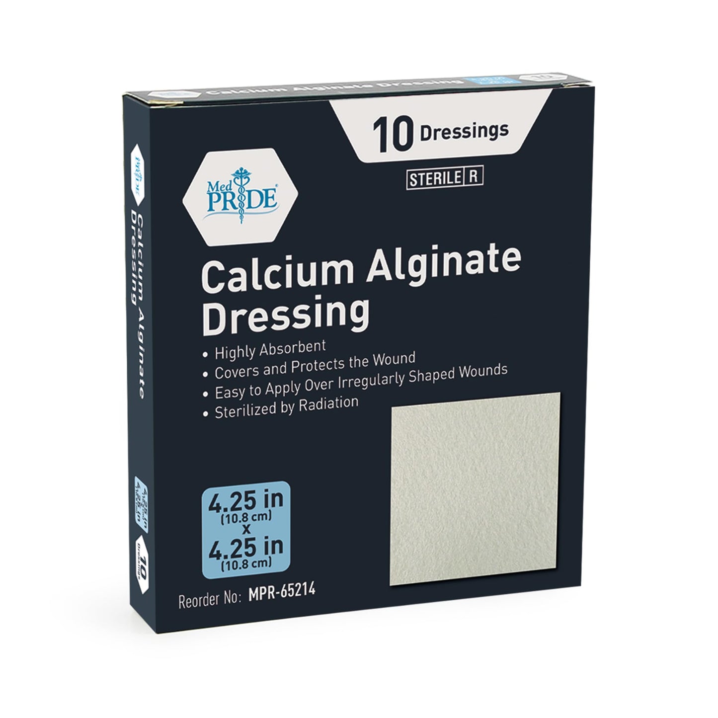 Sterile Calcium Alginate Wound Dressing Pads