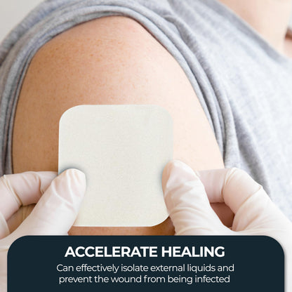 Sterile Self-Adhesive Absorbent Foam Wound Dressings