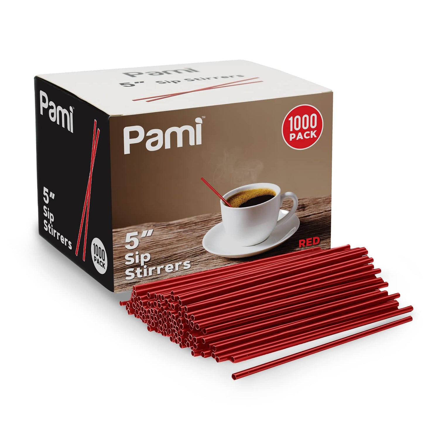 5” Disposable Plastic Coffee Stir Sticks – Swizzle Stirrers