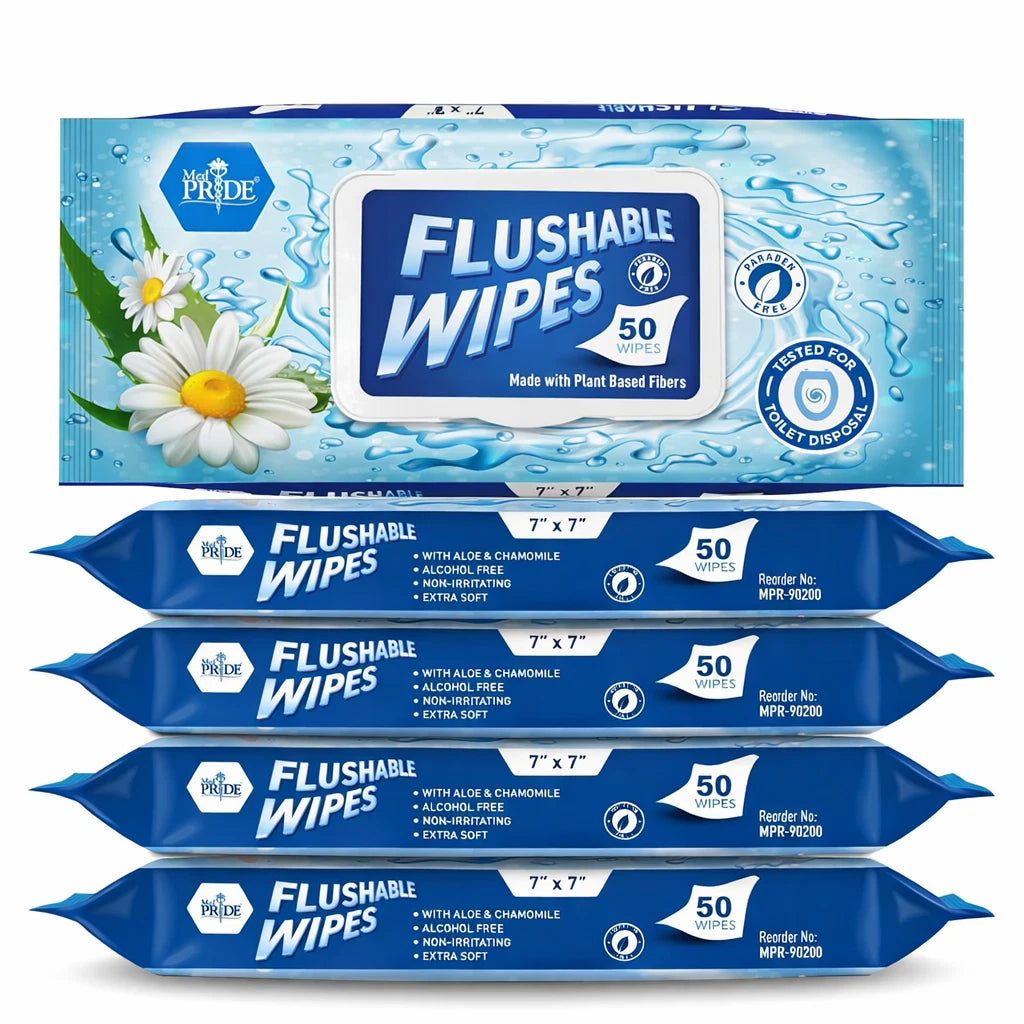 Flushable Wipes - Extra Soft