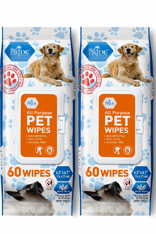 All-Purpose Pet Wipes for Dogs & Cats – Gentle Cleaning