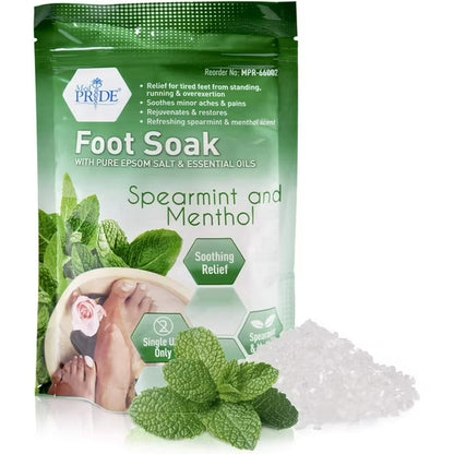 Epsom Salt Bath Soak – Pure Magnesium Sulfate, 19.2 oz