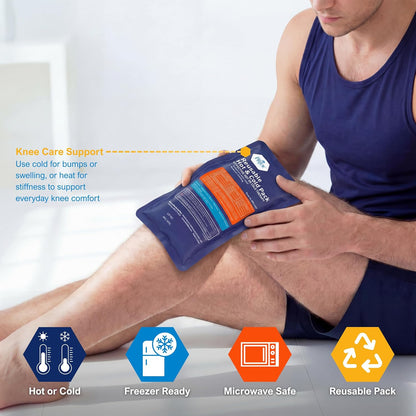 Reusable Hot & Cold Therapy Gel Packs – 2 Pk